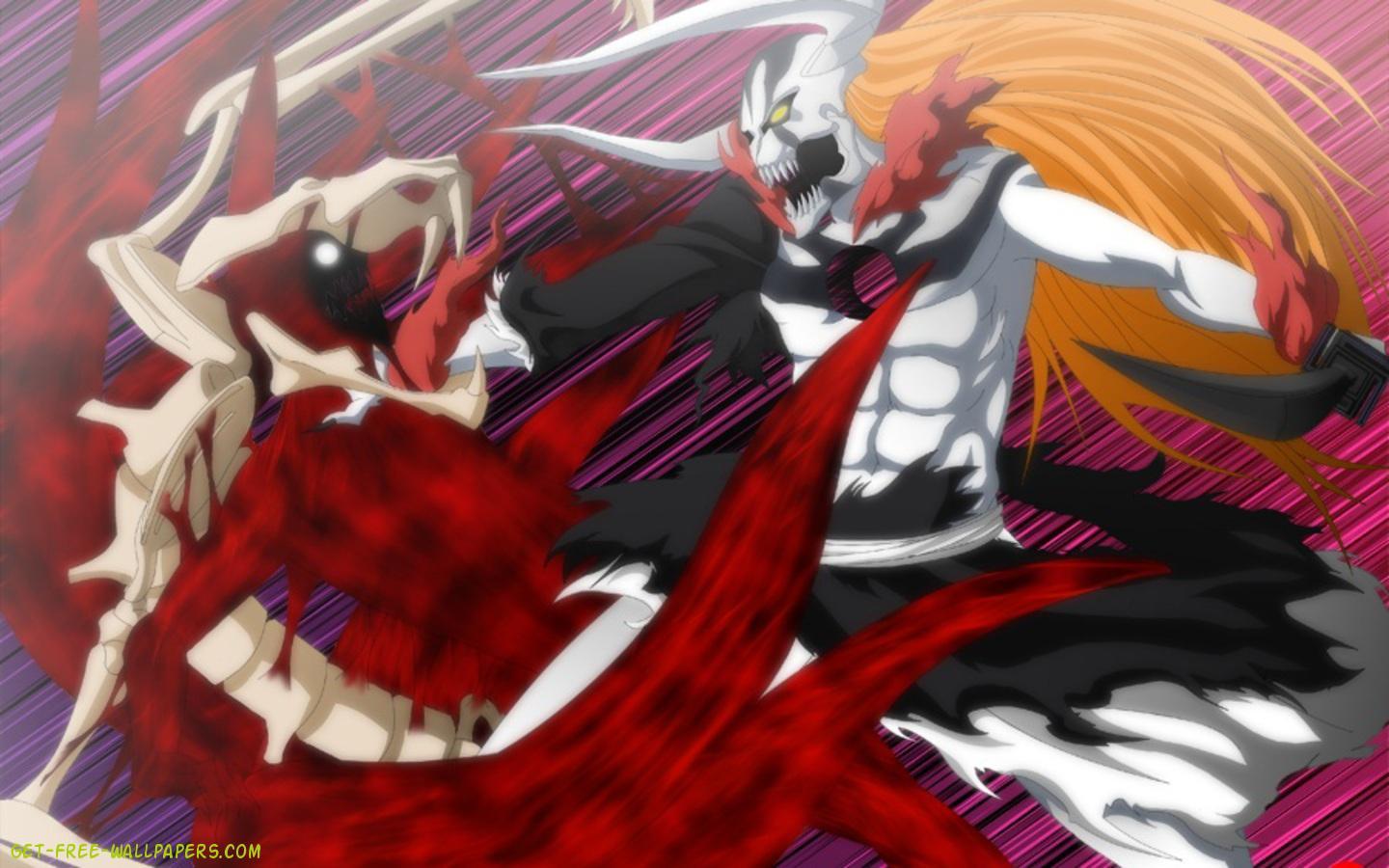 1440x900 Epic Anime Battle Wallpaper