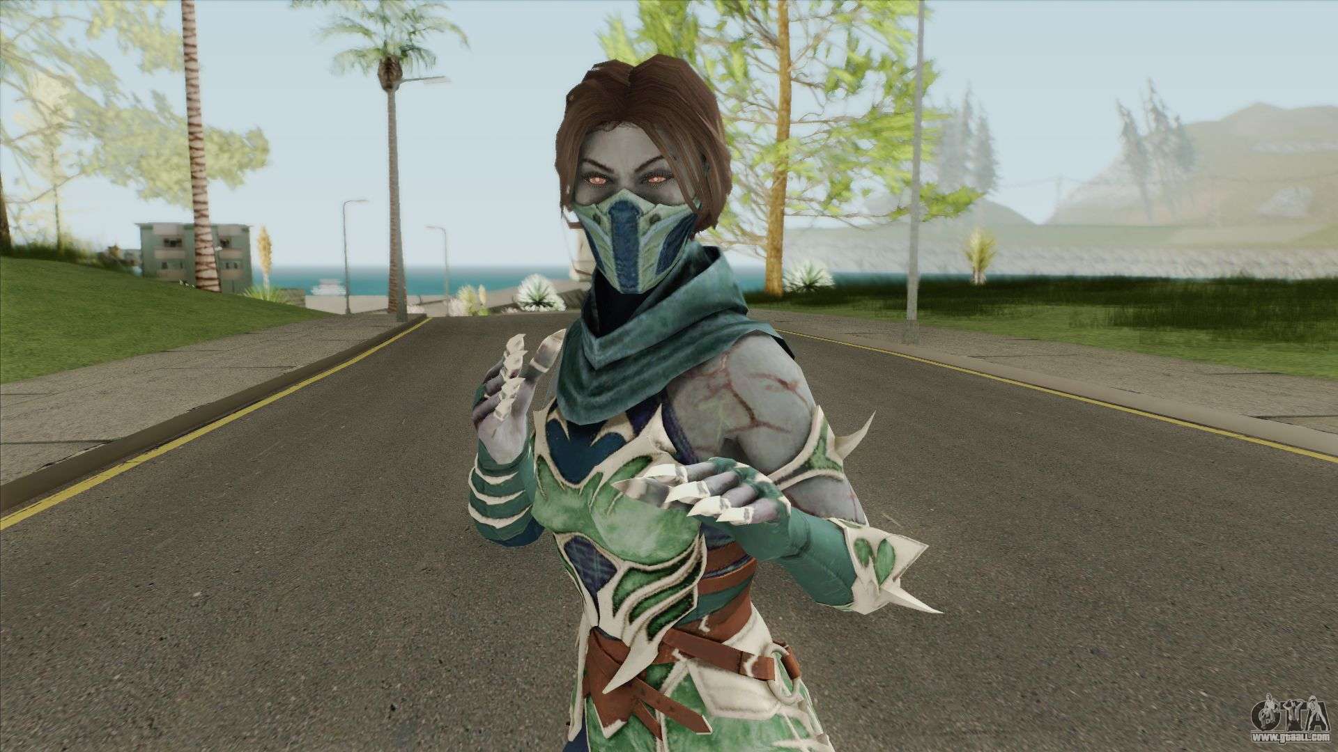 1920x1080 Jade From MK11 (iOS) for GTA San Andreas