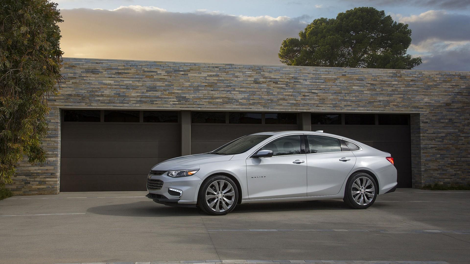 1920x1080 Chevrolet Malibu Mid Size Sedan Silver Car HD Cars Wallpaper