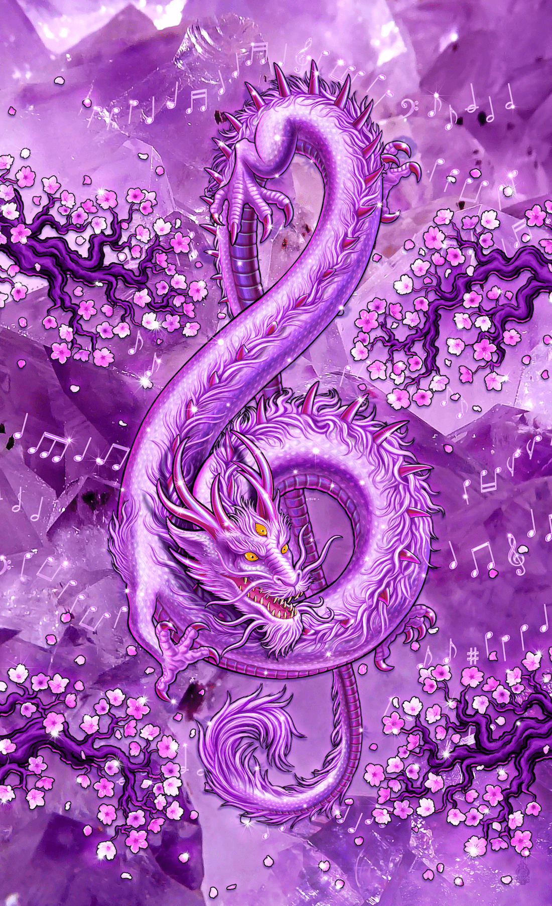 Beautiful Purple Dragon Wallpapers - Top Free Beautiful Purple Dragon ...