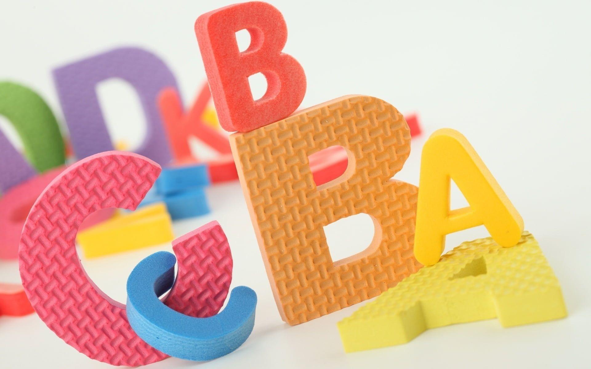 1920x1200 English Alphabet Letters Wallpaper