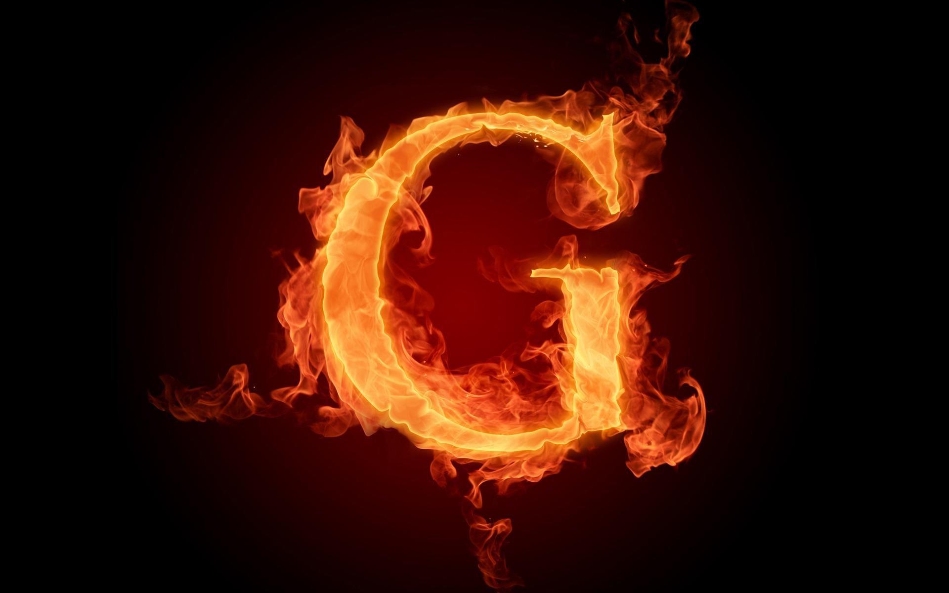 1920x1200 the fiery english alphabet picture g, 1920x1200 Wallpaper HD / Desktop and Mobile Background