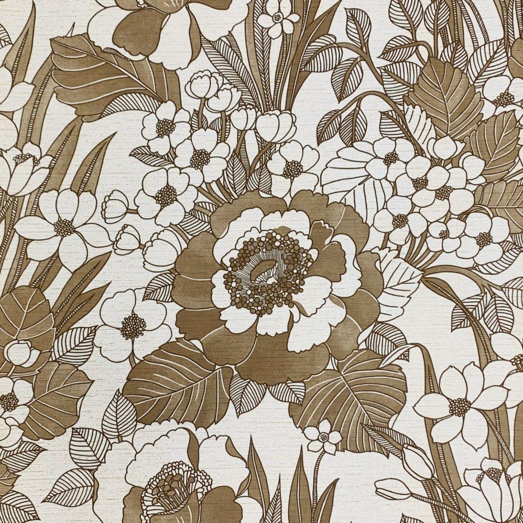 1040x1040 Vintage Wallpaper Shop. Vintage Retro Floral Wallpaper