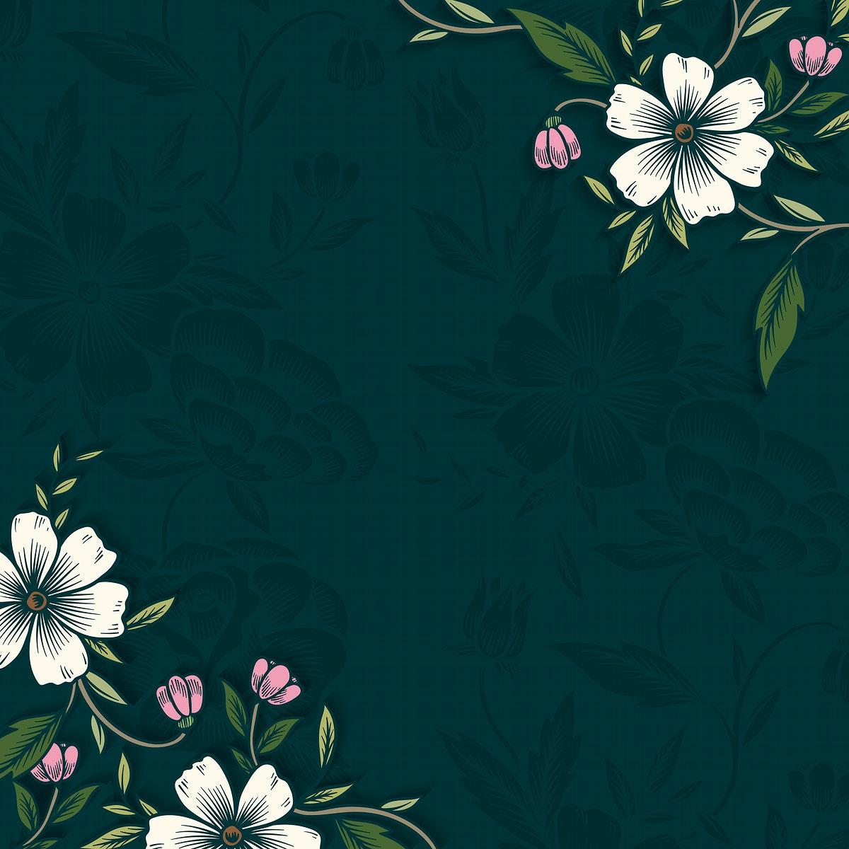 1200x1200 Free Vintage Floral Royalty Free Stock Vectors