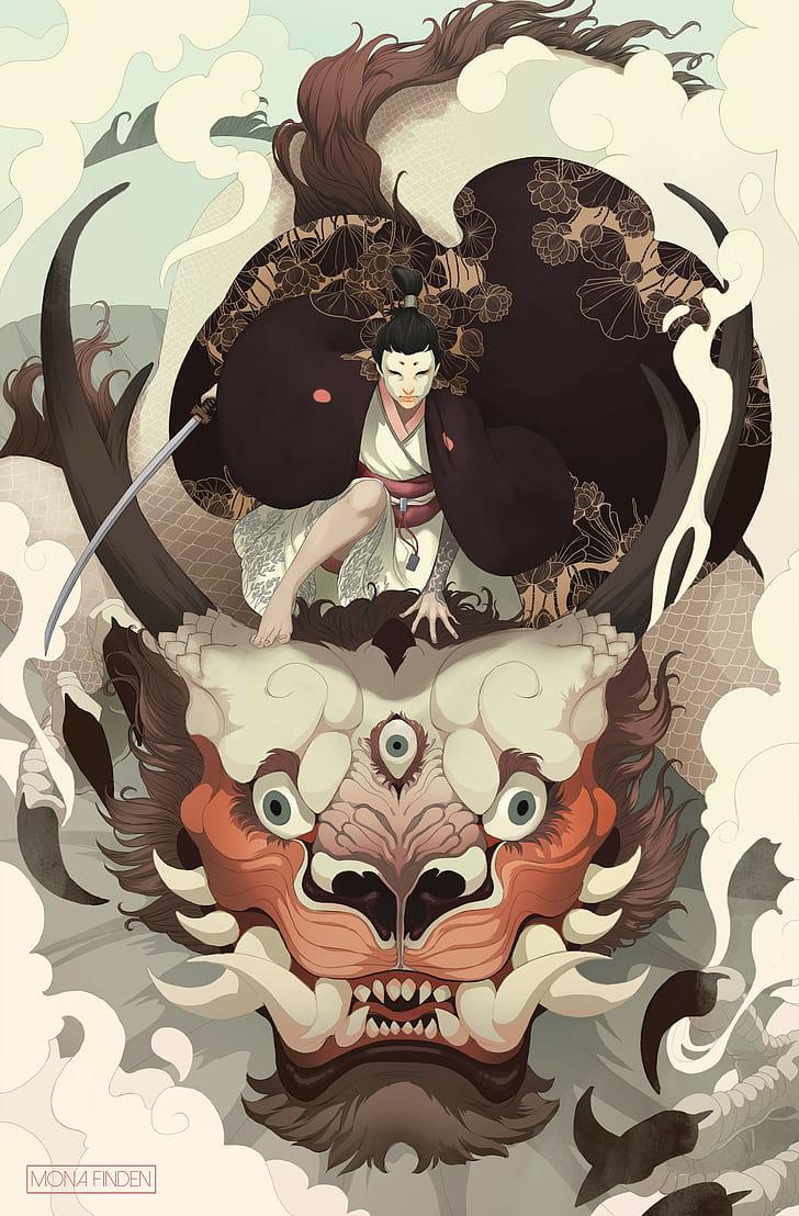 728x1108 Samurai Wallpaper iPhone