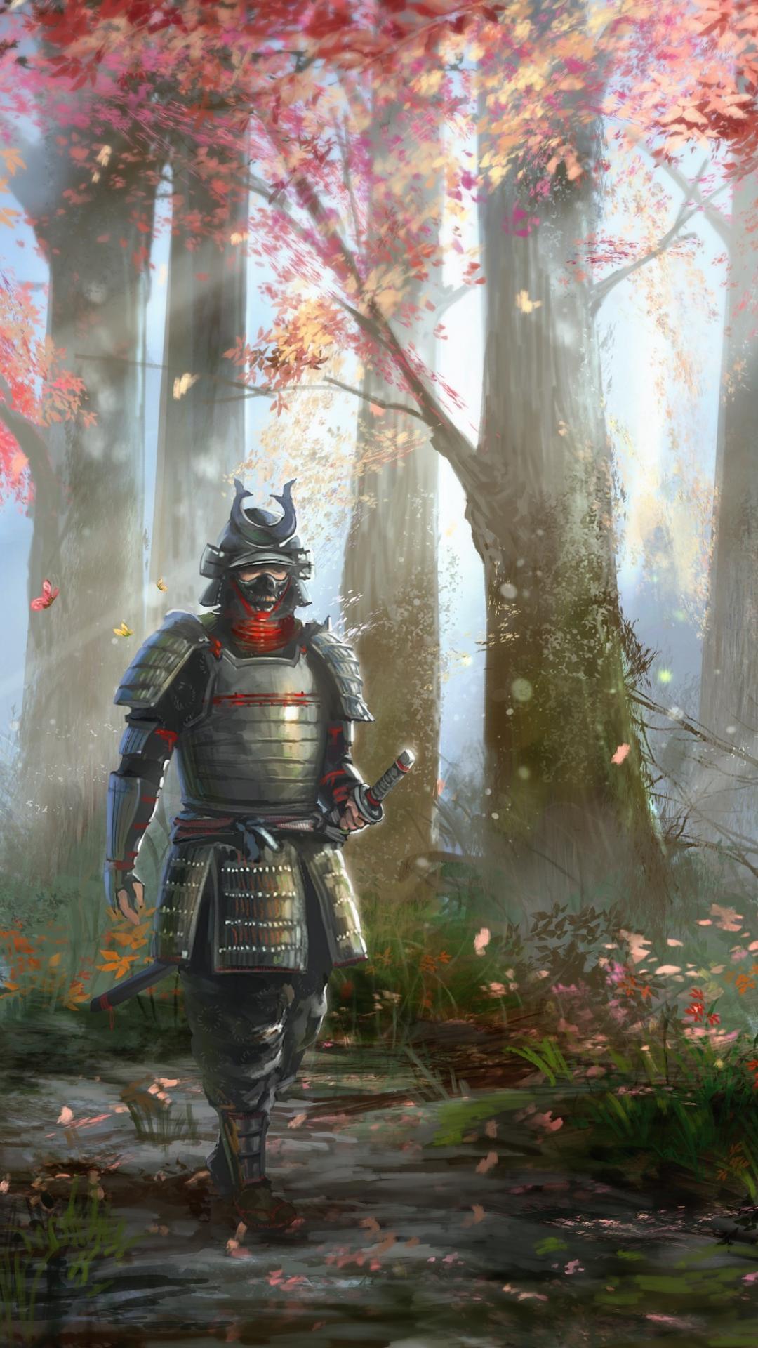 1080x1920 Samurai Warrior Samurai Wallpaper Phone