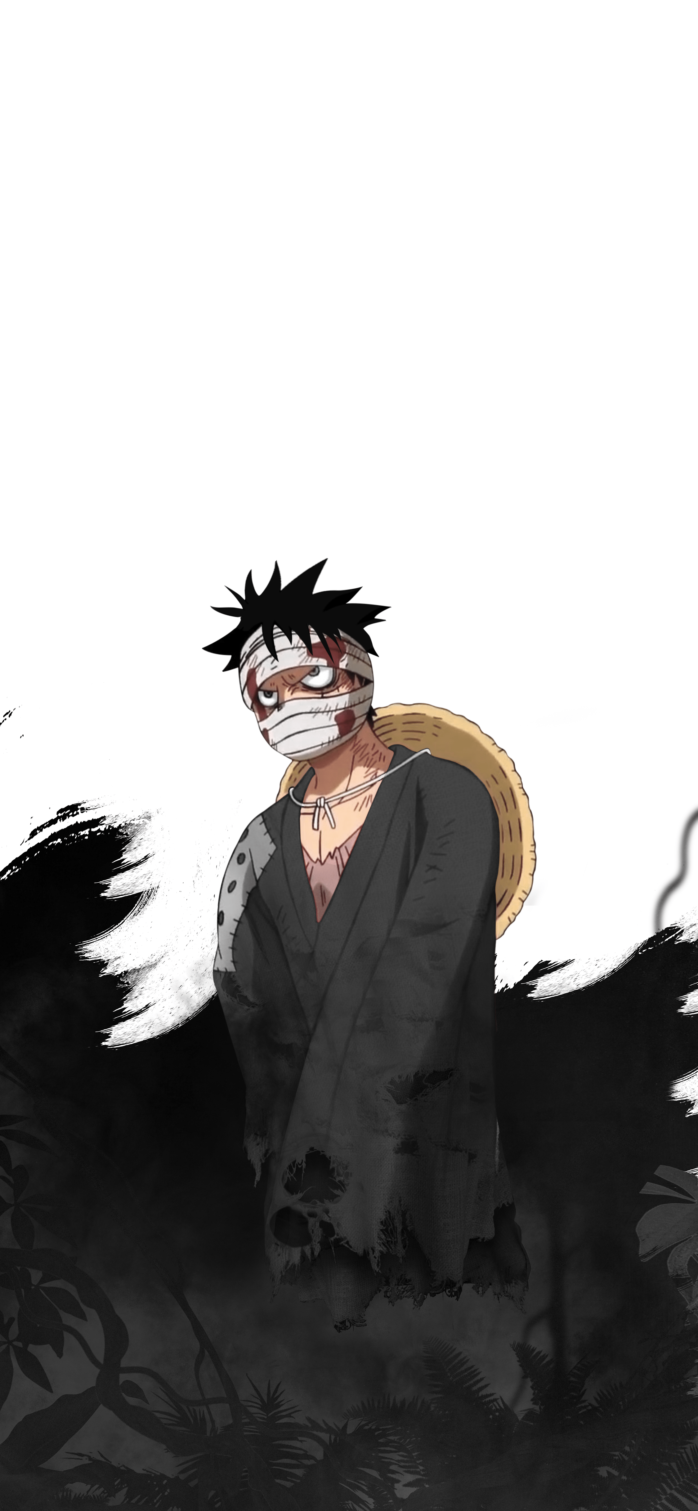 2250x4872 Made an iPhone Wallpaper with Wano Prison Luffy