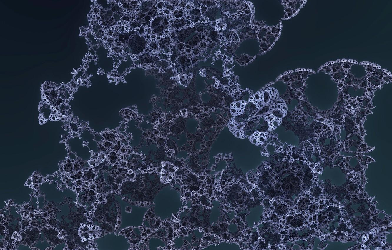 1332x850 Wallpaper fantasy, relax, structure, 3D fractal image for desktop, section рендеринг