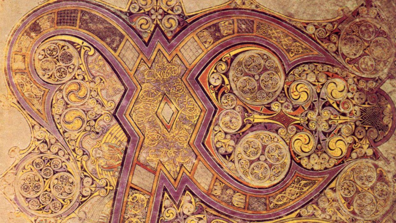 1280x720 Breathtaking Image from the Mysterious Book of Kells
