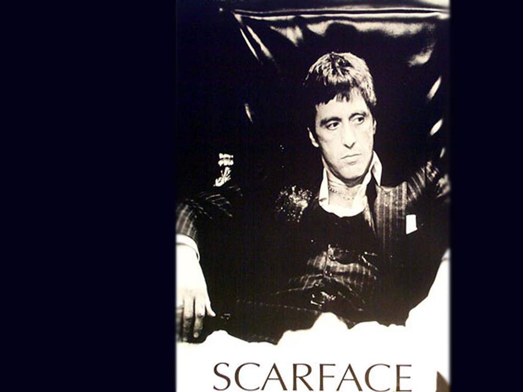 1024x768 Scarface posters wallpaper