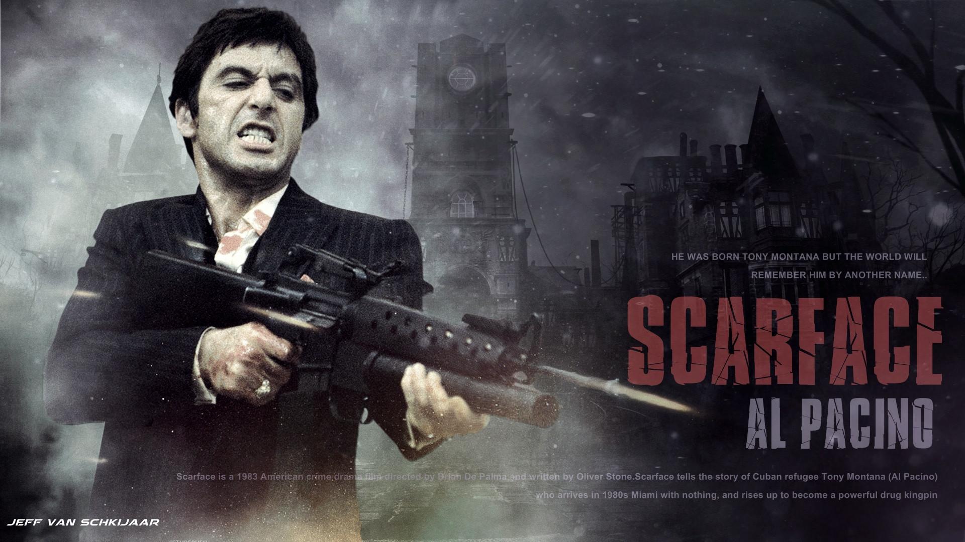 1920x1080 Scarface Wallpaper HD. Background. Photo. Image
