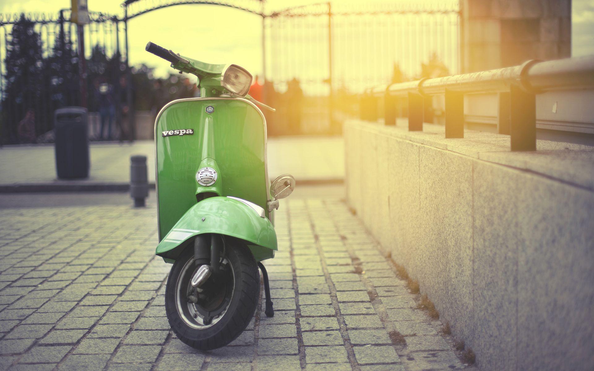 1920x1200 Wallpaper Vespa Retro