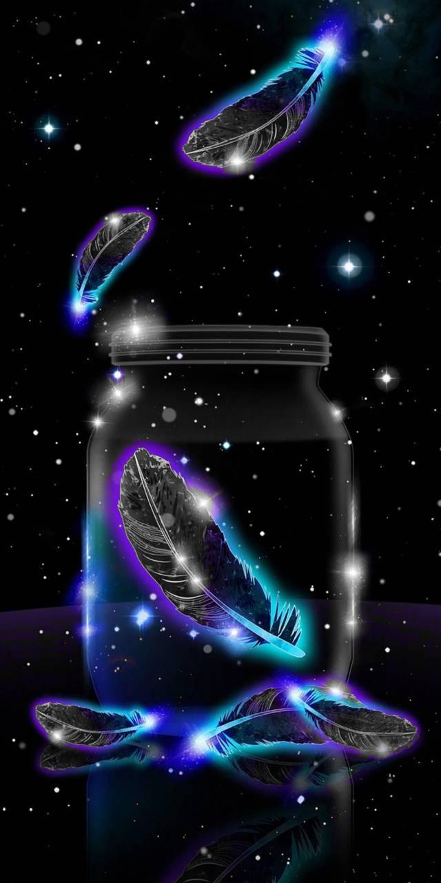 640x1280 Download Feather jar Wallpaper HD