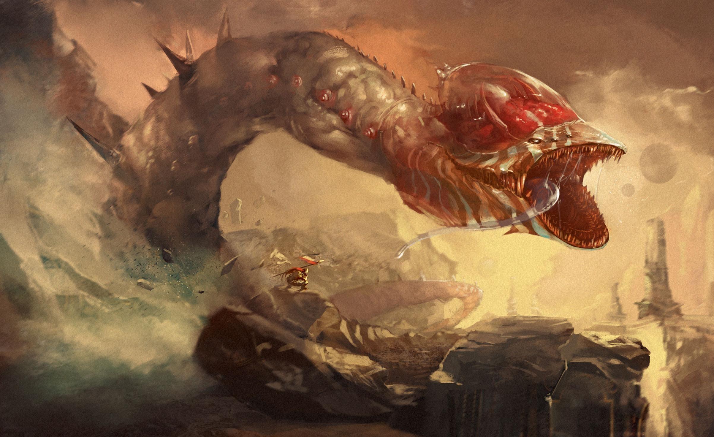 2405x1472 Fond d'écran HD / Wallpaper HD. Cthulhu mythos, Lovecraftian horror, Lovecraft