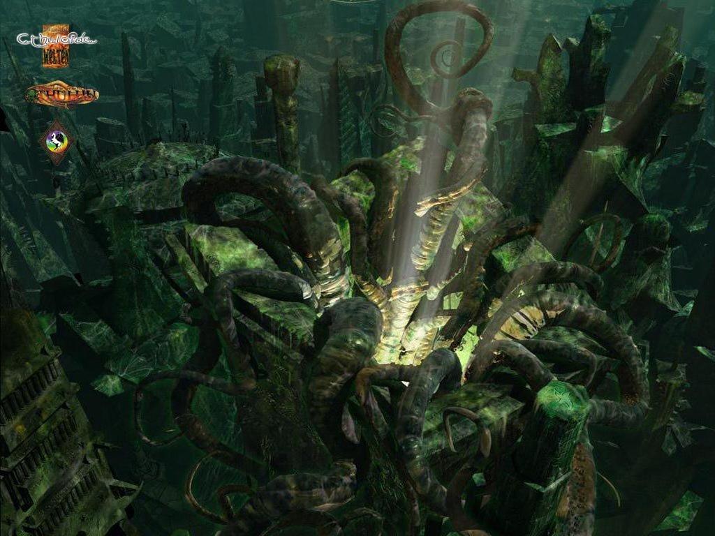 1024x768 My Free Wallpaper Wallpaper : Cthulhu Mythos