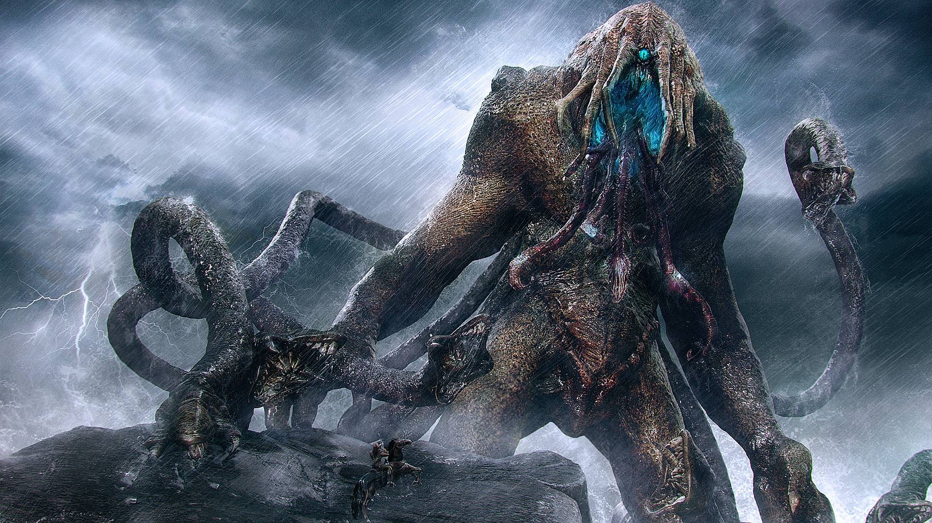 1920x1079 Cthulhu Wallpaper