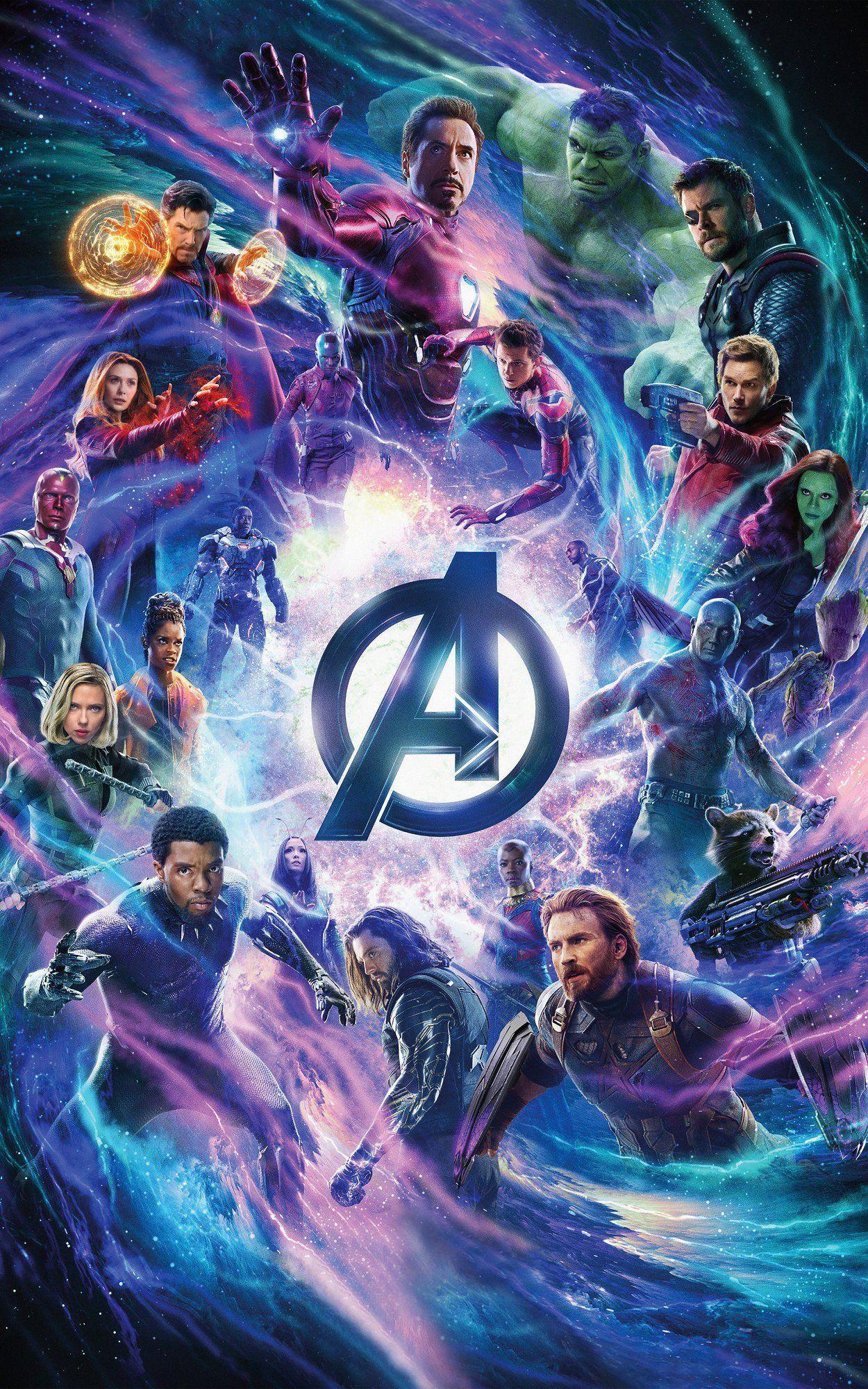 1250x2000 Avenger Background Poster
