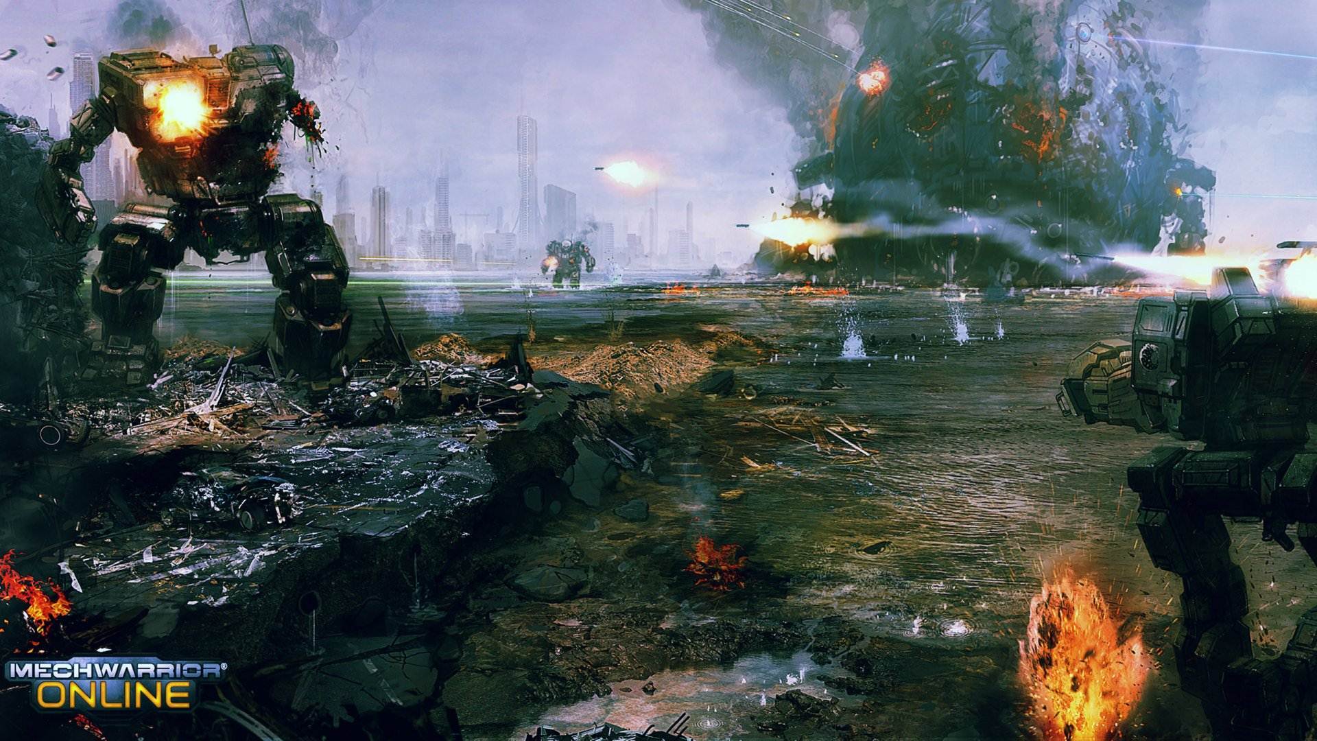 1920x1080 Mechwarrior Wallpaper