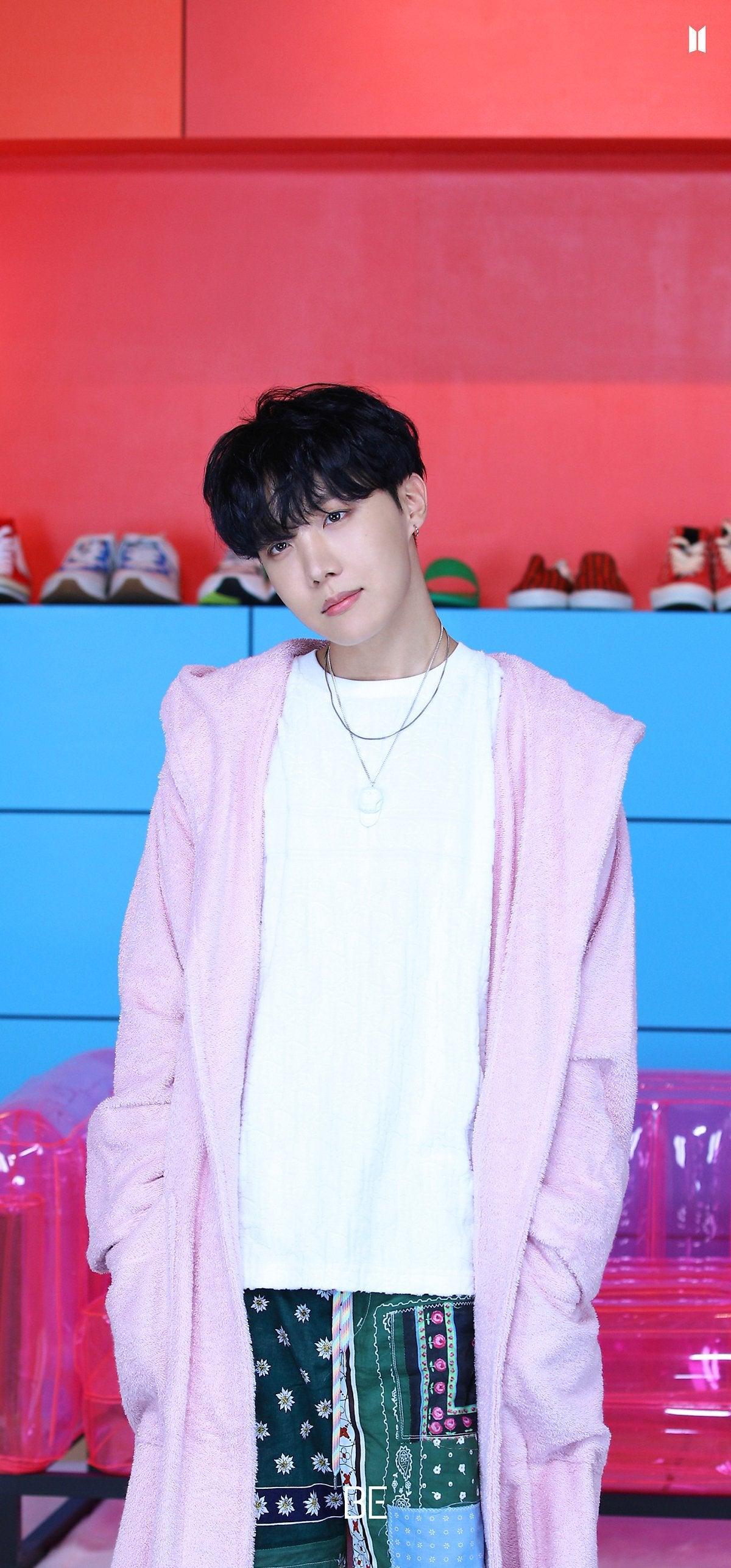 1200x2573 J Hope Phone Wallpaper From BE Room Concept Photo