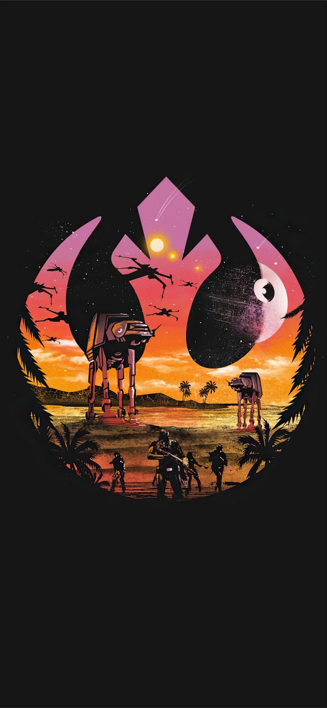 1125x2436 rogue one a star wars story 4k #StarWars #artist #artwork #digitalart k #movies #iPhone. Star wars wallpaper iphone, Star wars wallpaper, iPhone wallpaper stars