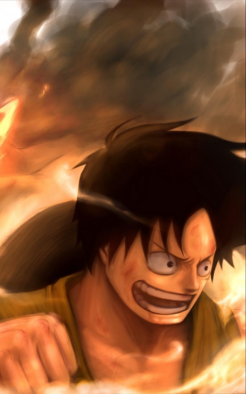 800x1280 Wallpaper Meta Gun, Guys, Art, Monkey D Luffy, Portgas Piece Wallpaper Luffy And Ace 4k