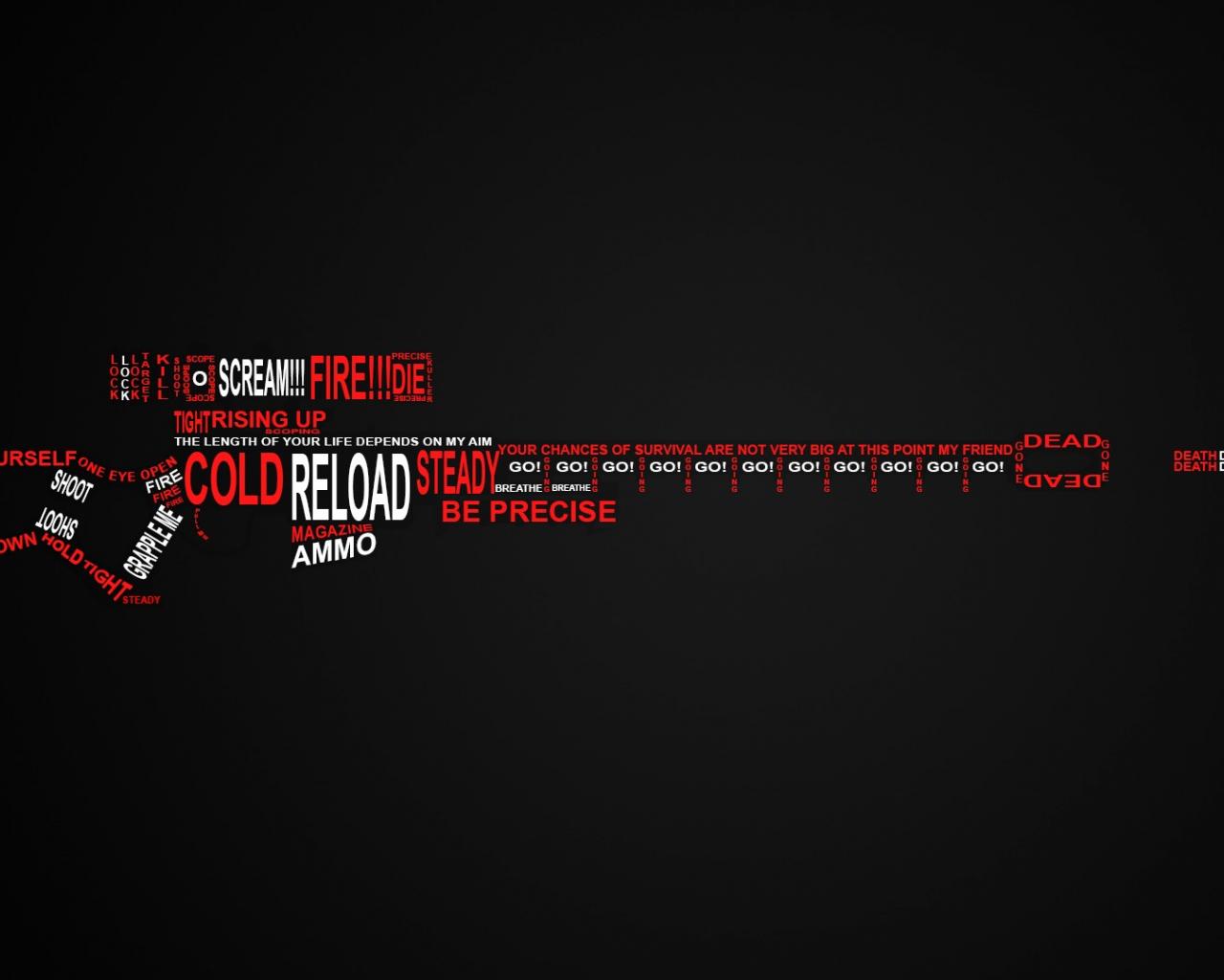 1280x1024 Free download Rifle Sniper Rifle Typography text military weapons guns warrior dark [1920x1080] for your Desktop, Mobile & Tablet. Explore Sniper Rifles Wallpaper. Cool Sniper Wallpaper, Sniper Wallpaper HD