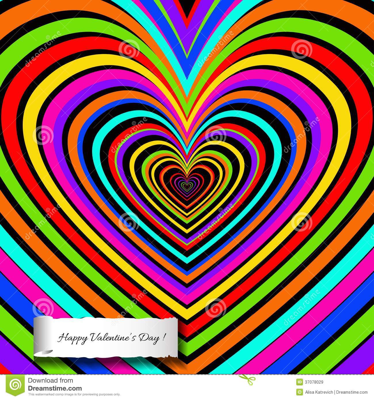 1300x1390 Rainbow Hearts Background
