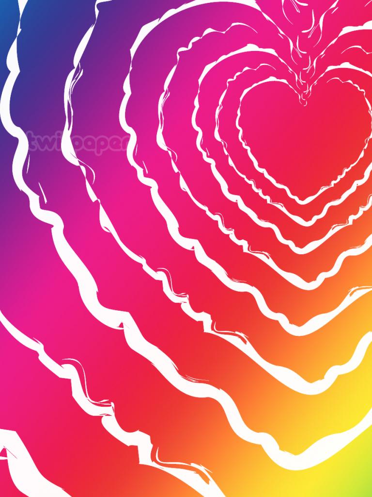 768x1024 Free download Rainbow Love Hearts Background Image Picture Becuo [1600x1200] for your Desktop, Mobile & Tablet. Explore Rainbow Heart Wallpaper. Rainbow Colors Wallpaper, Cool Wallpaper Rainbow, Free Rainbow Desktop Wallpaper