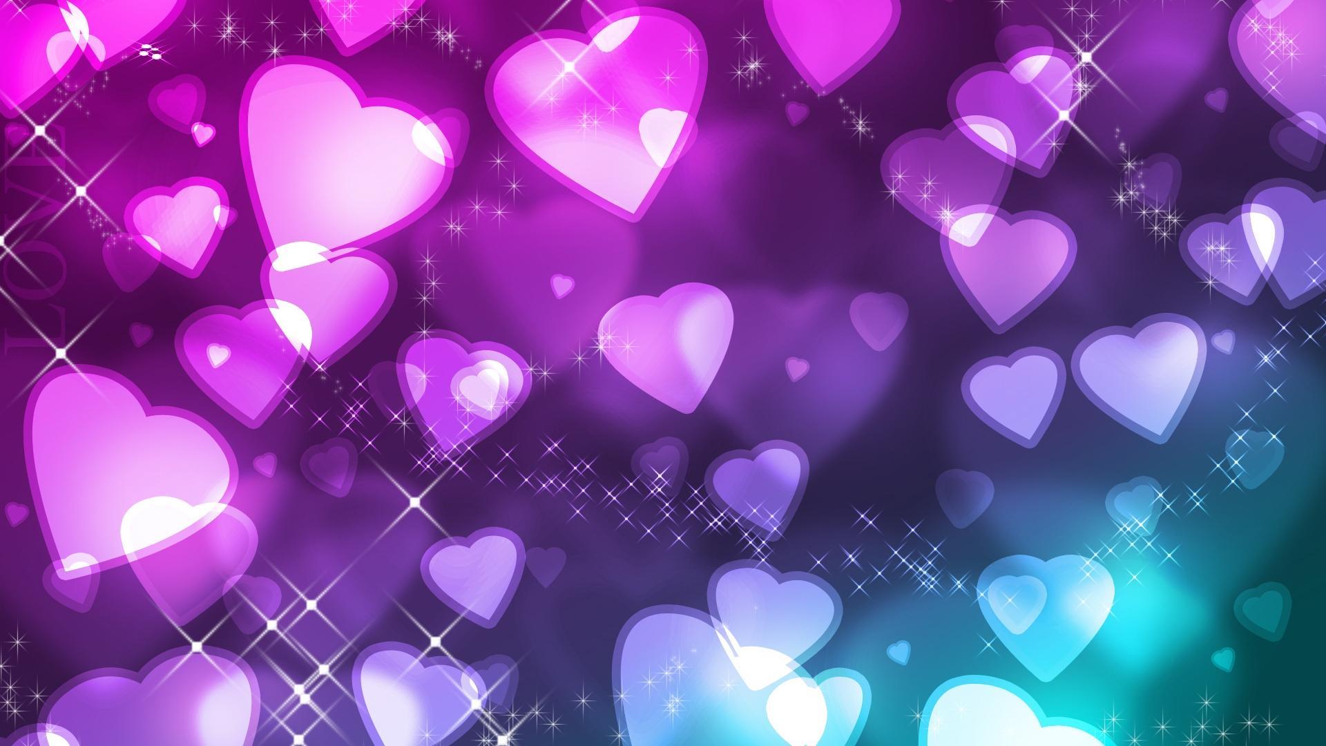 1920x1080 Rainbow Heart Wallpaper