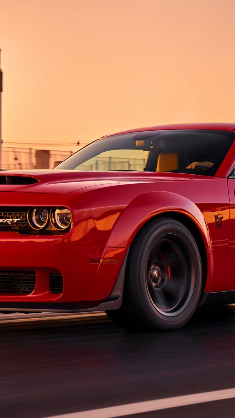 750x1334 Dodge Challenger Demon Wallpaper iPhone Free HD Wallpaper