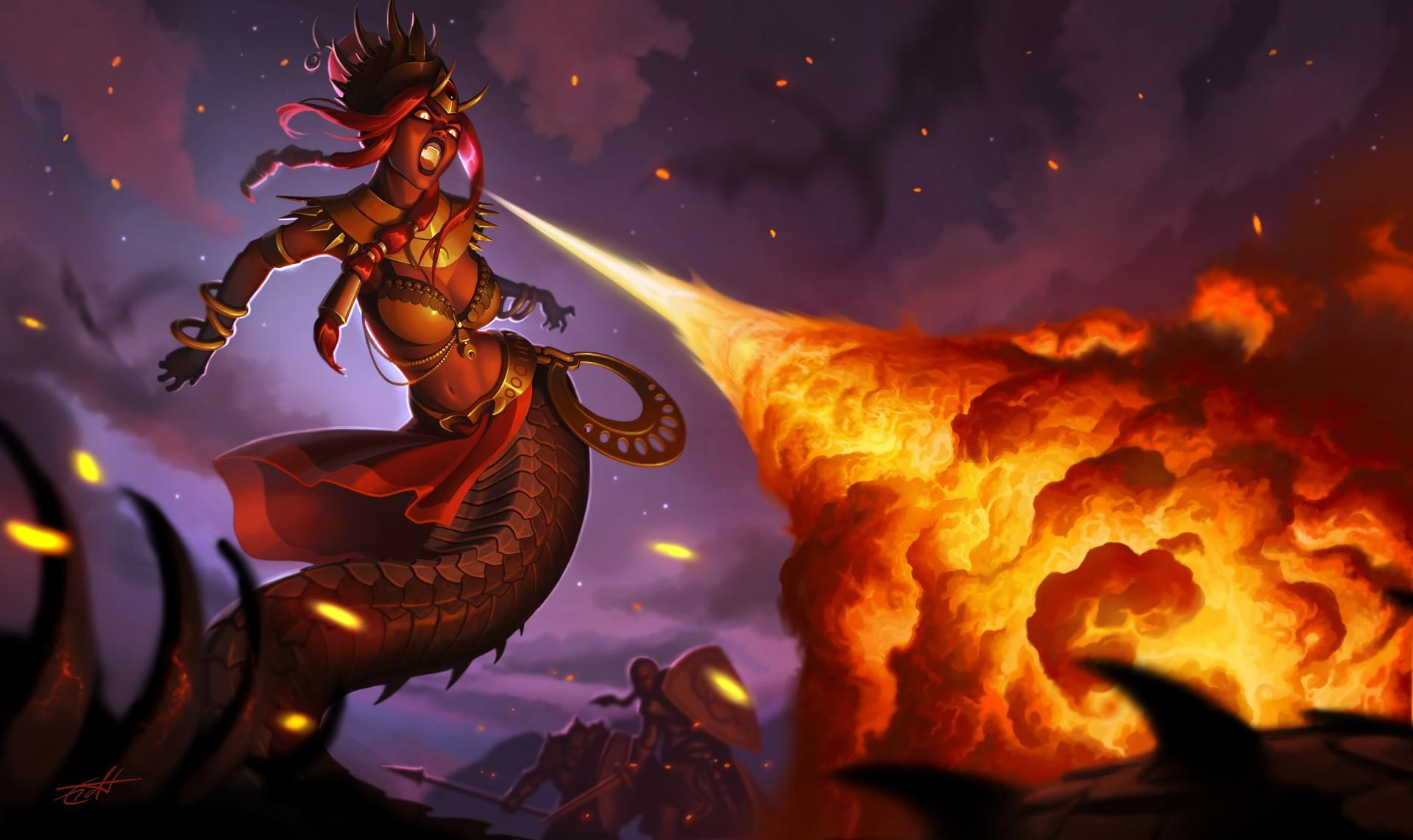1920x1142 Dragon Princess Cassiopeia. Wallpaper & Fan Arts. League Of Legends