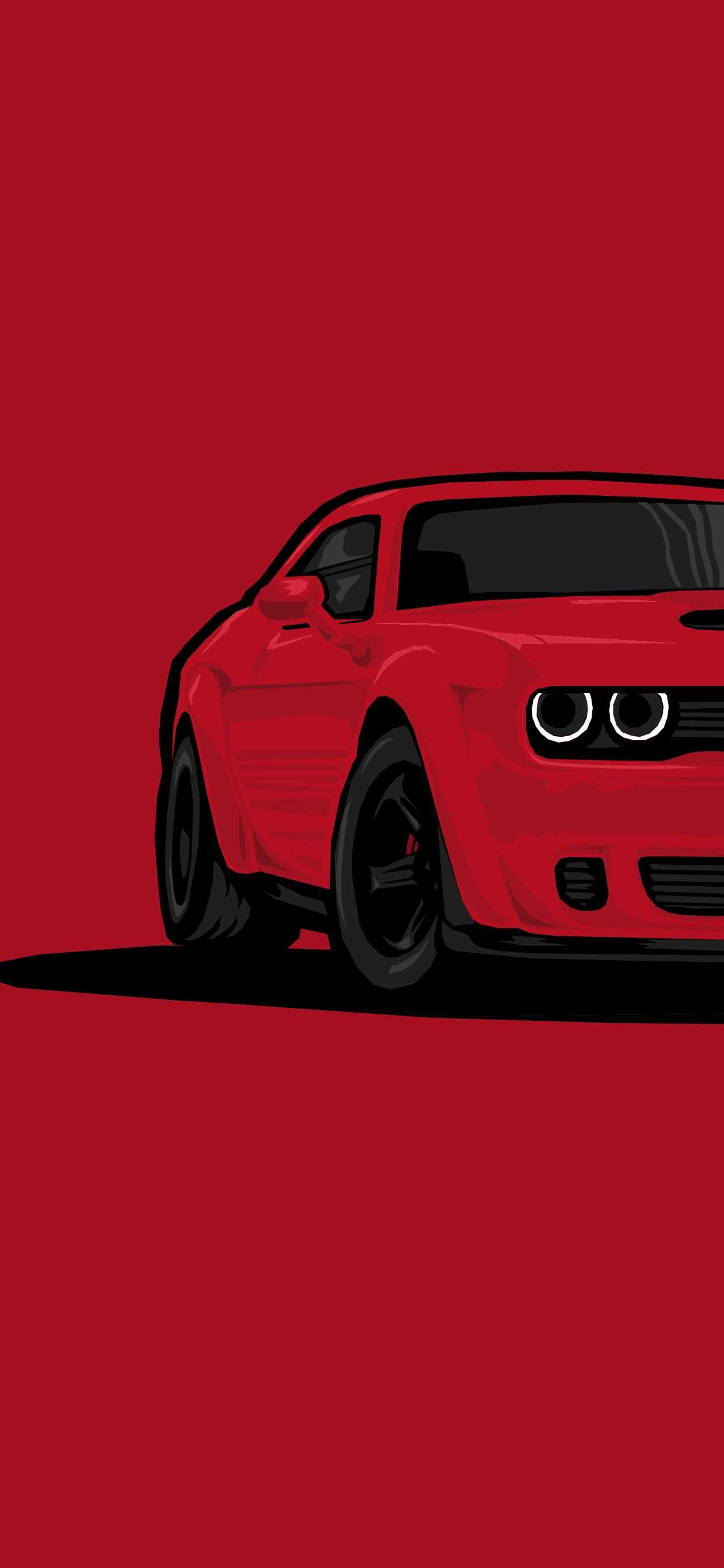 1242x2688 Dodge Demon Lock Screen Free HD Wallpaper