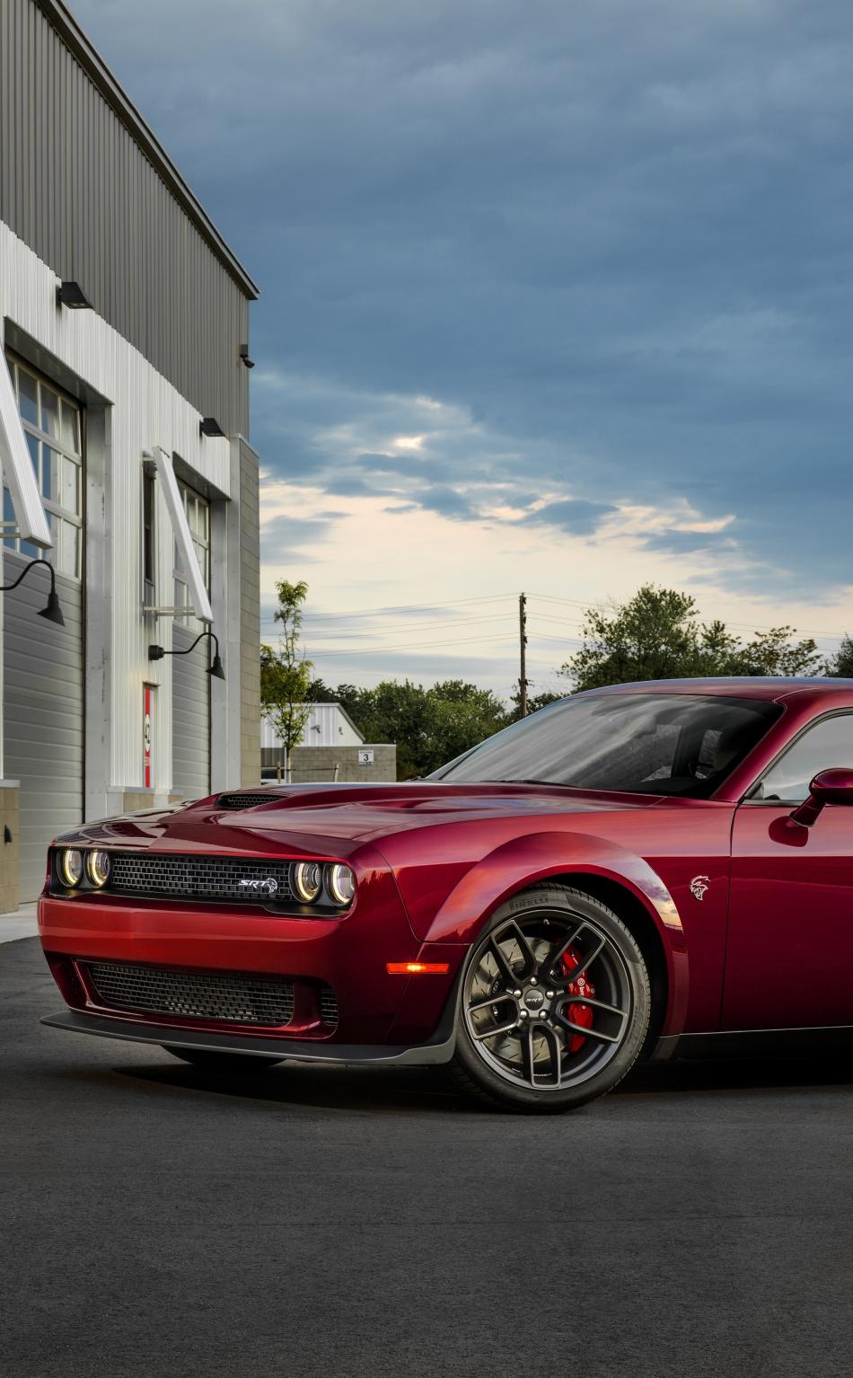 950x1534 Download 950x1534 Wallpaper Dodge Challenger Demon Srt, Blood Red, Muscle Car, Iphone, 950x1534 HD Image, Background, 19533