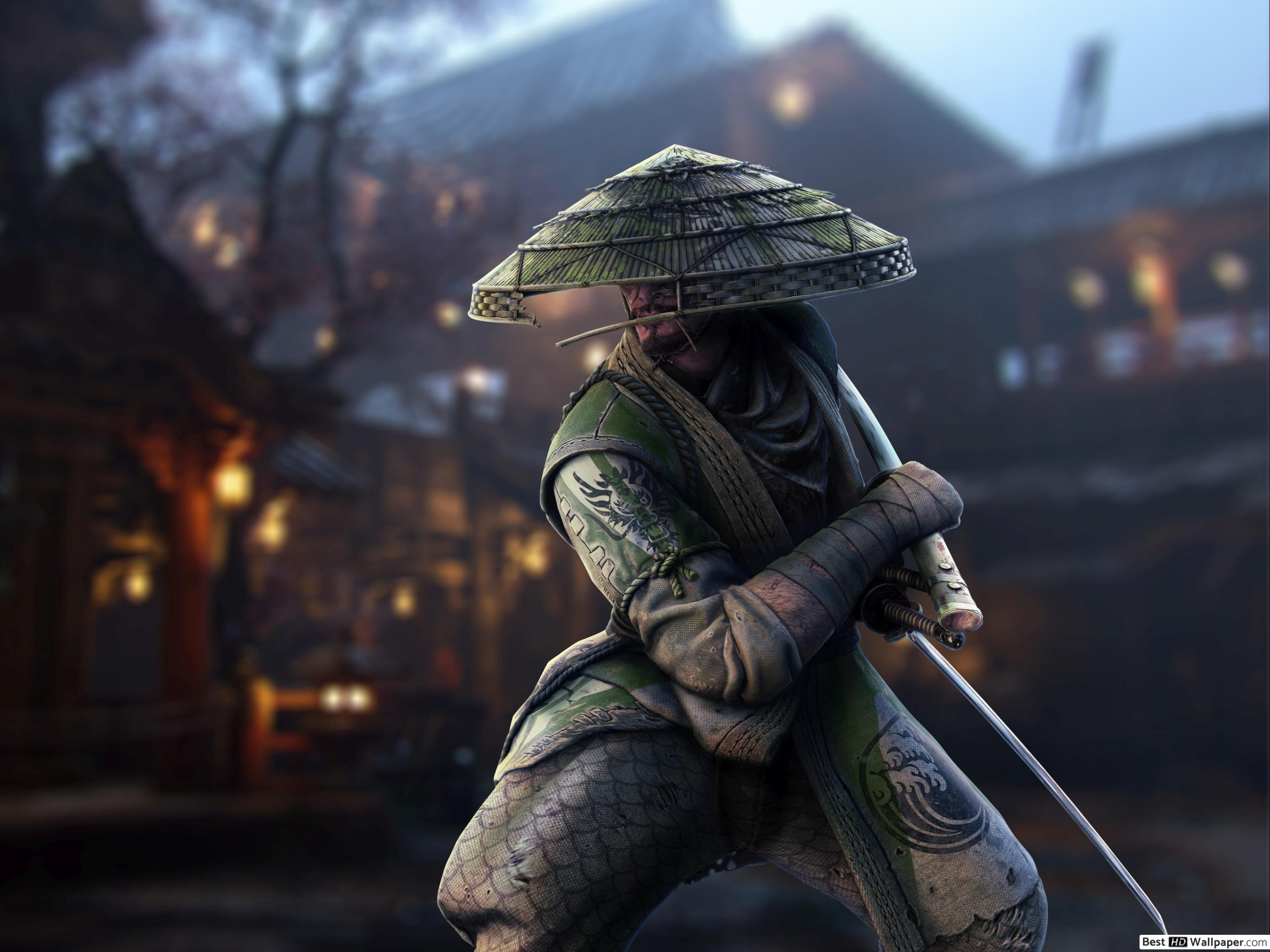 2732x2048 Samurai Warrior Samurai Wallpaper HD 4k