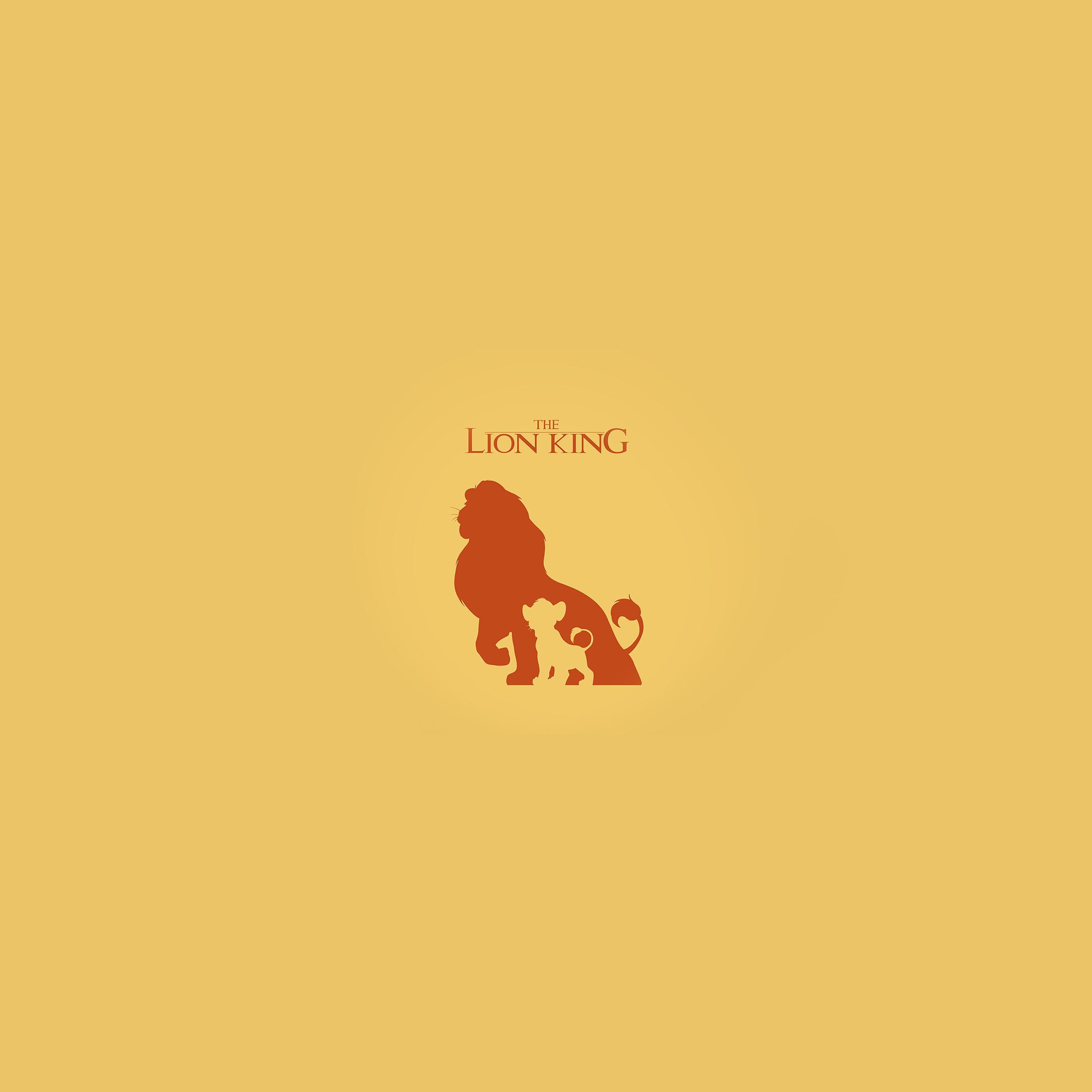 2732x2732 The Lion King Minimal Art