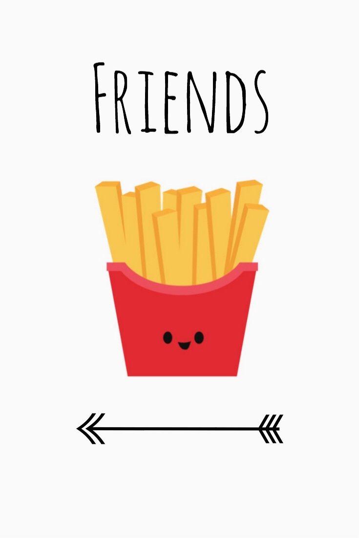 735x1102 Best Friend Matching Wallpaper