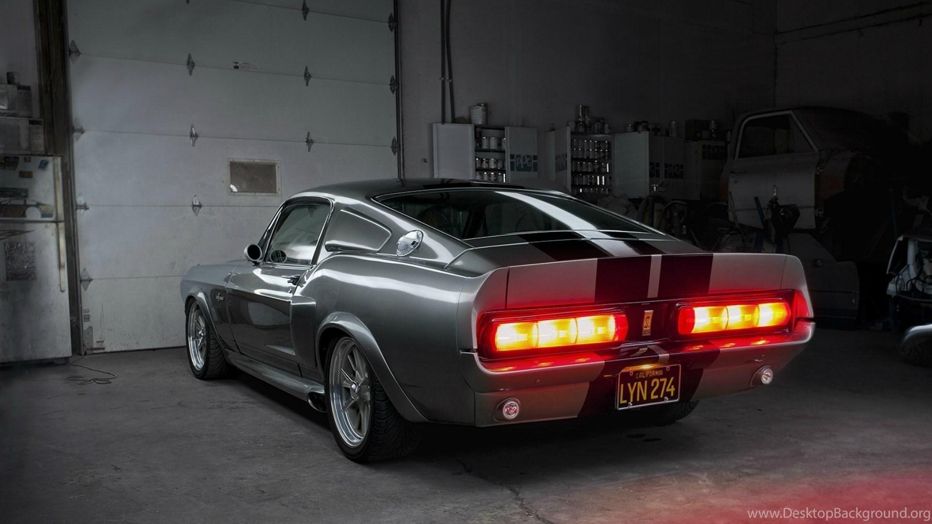 1920x1080 Ford Mustang Gt500 Shelby Eleanor Garage Back HD Wallpaper Wallpaper Desktop Background