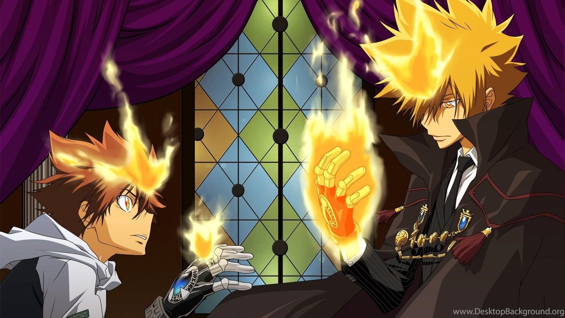 1920x1080 Tsuna & Giotto Katekyo Hitman Reborn! Wallpaper Fanpop Desktop Background