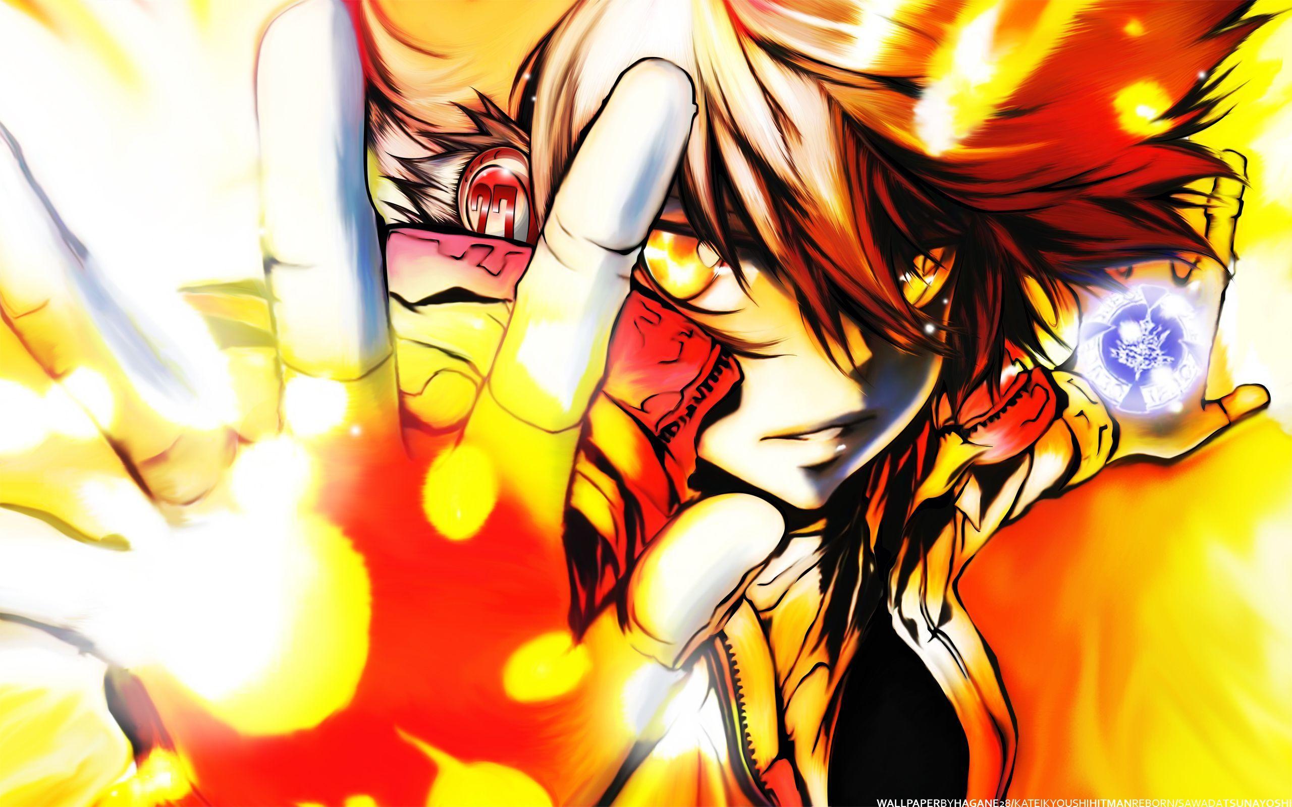 2560x1600 Reborn Tsuna Wallpaper HD