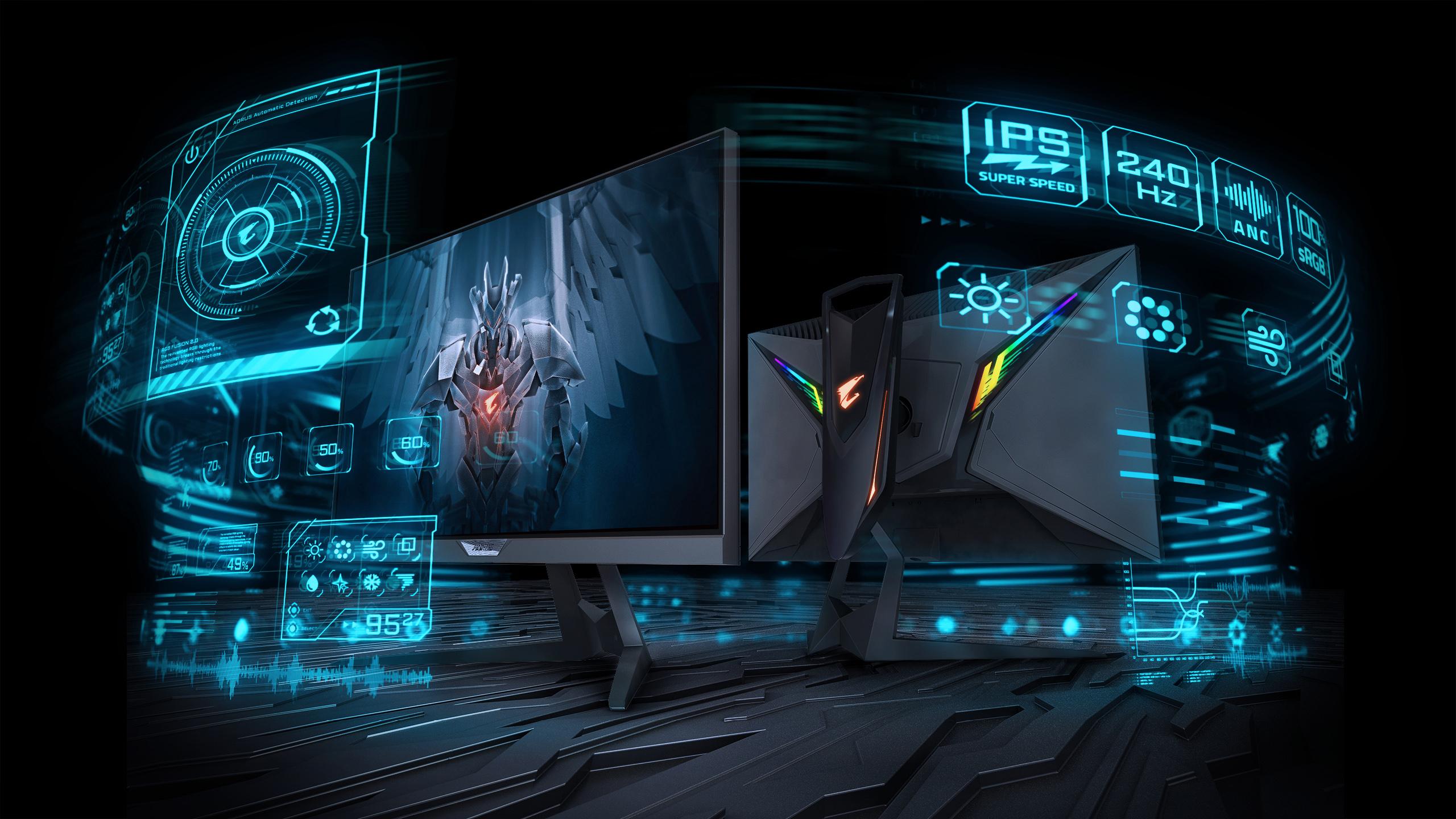 2560x1440 Gigabyte Intros The 240 Hz, AORUS FI25F, 24.5 Gaming Monitor