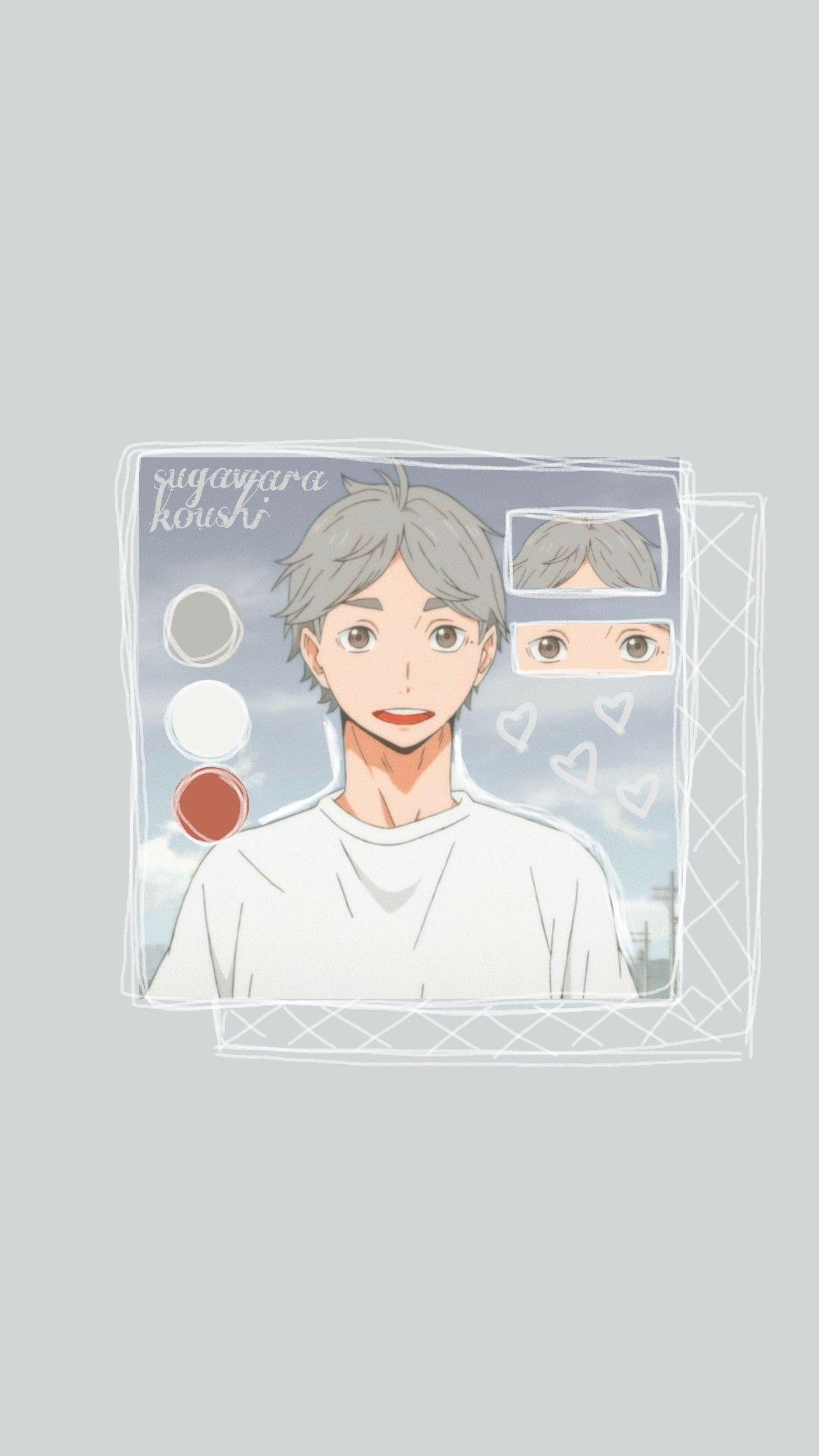 1288x2289 Haikyuu Sugawara Wallpaper