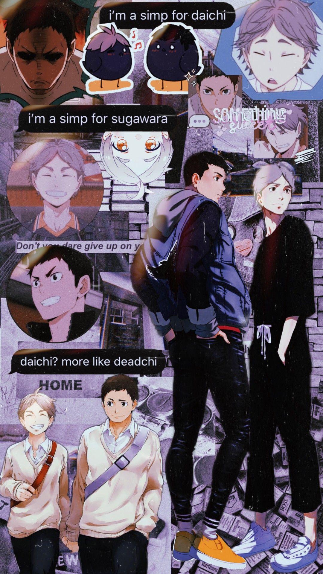 1080x1919 sugawara and daichi 4K of Wallpaper for Andriod