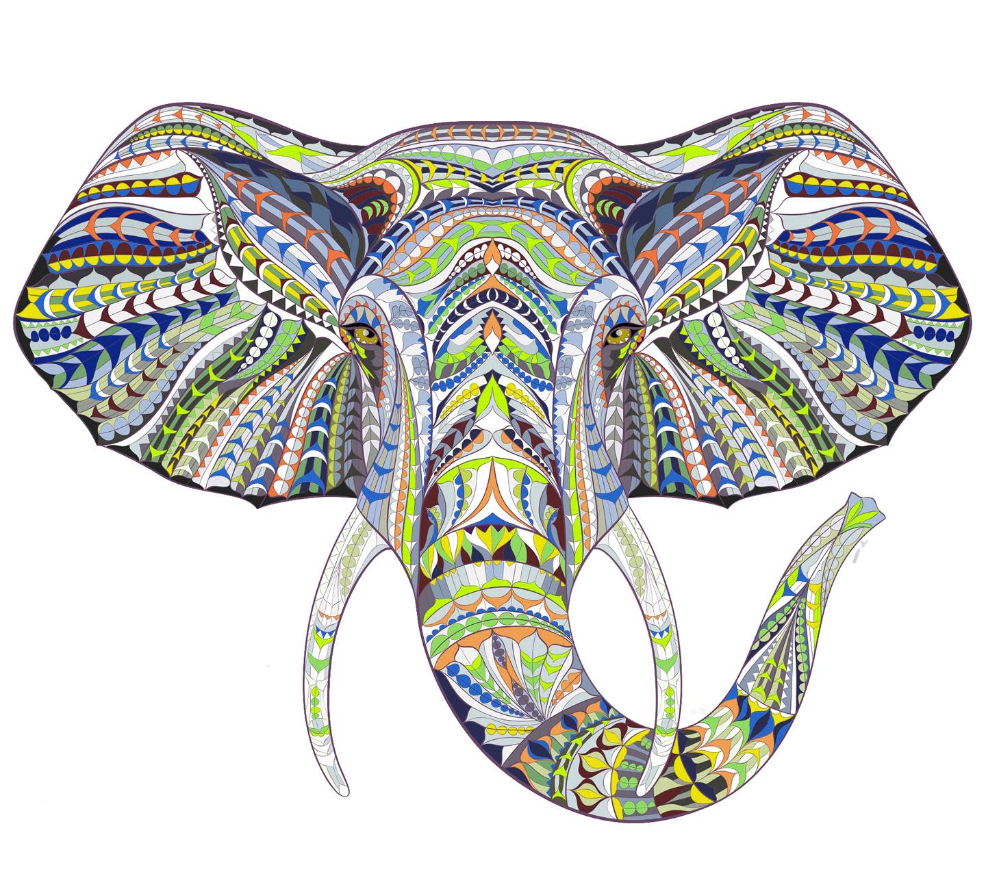 Elephant Print Wallpapers - Top Free Elephant Print Backgrounds ...