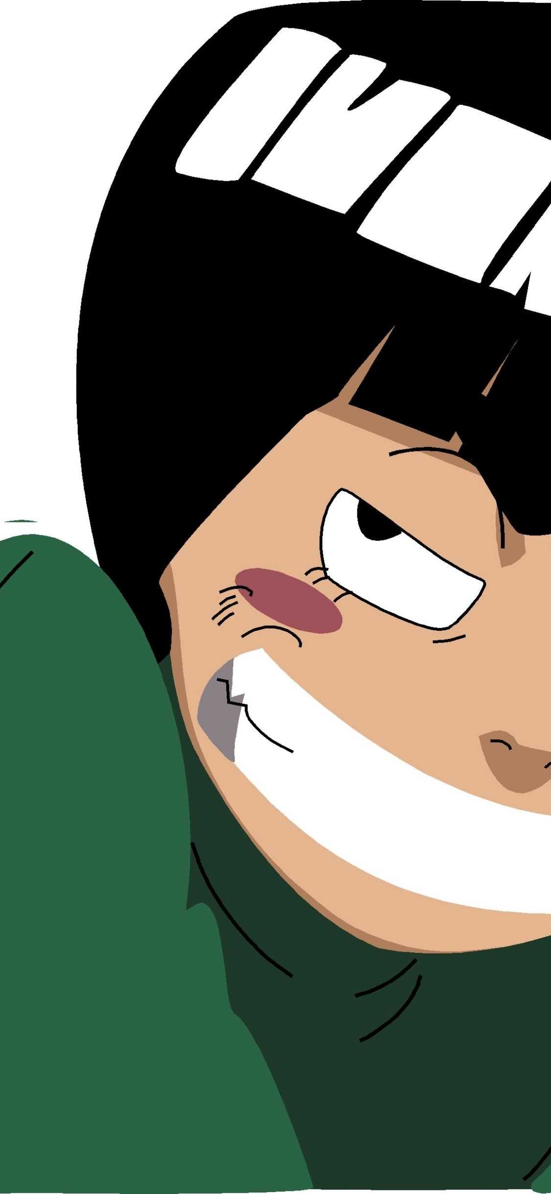 1125x2436 HD Rock Lee Wallpaper