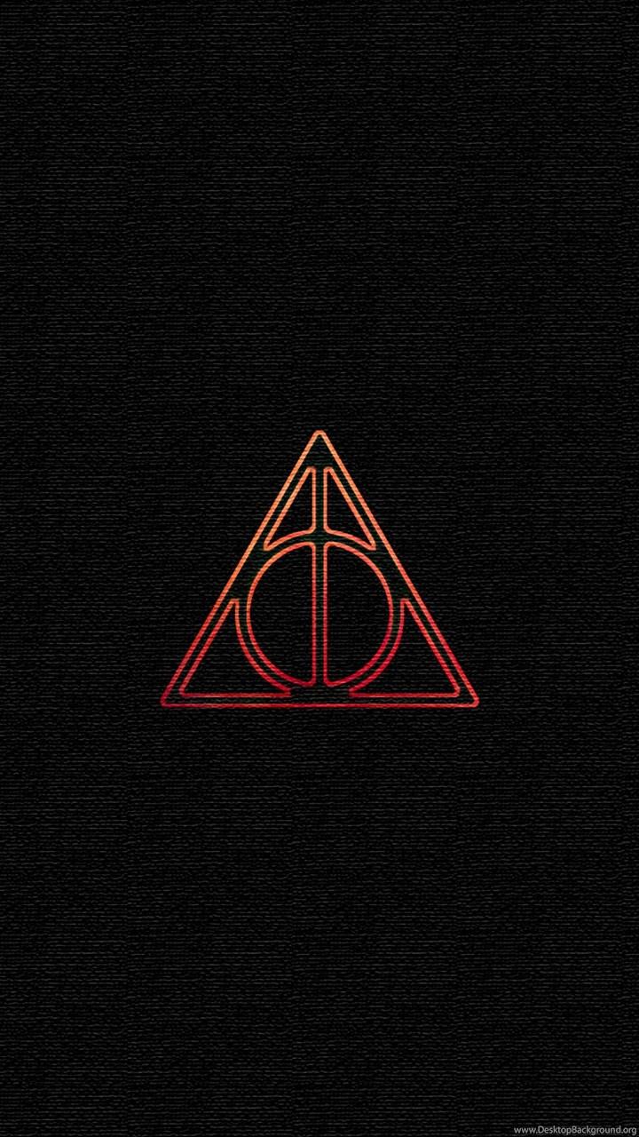 720x1280 Jestingstock.com Harry Potter Deathly Hallows Symbol Wallpaper Desktop Background
