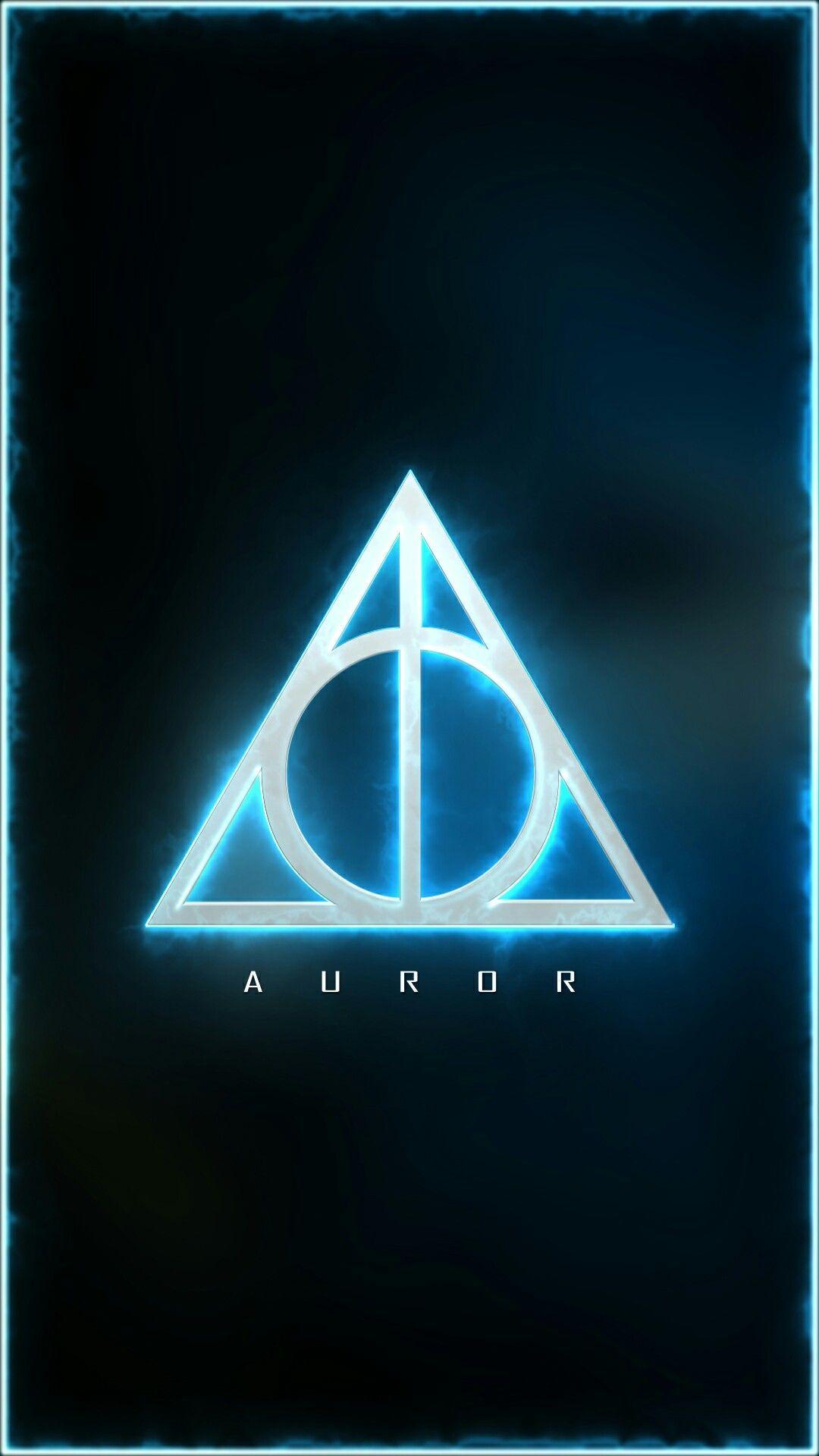 1080x1920 Deathly Hallows Sign Wallpaper