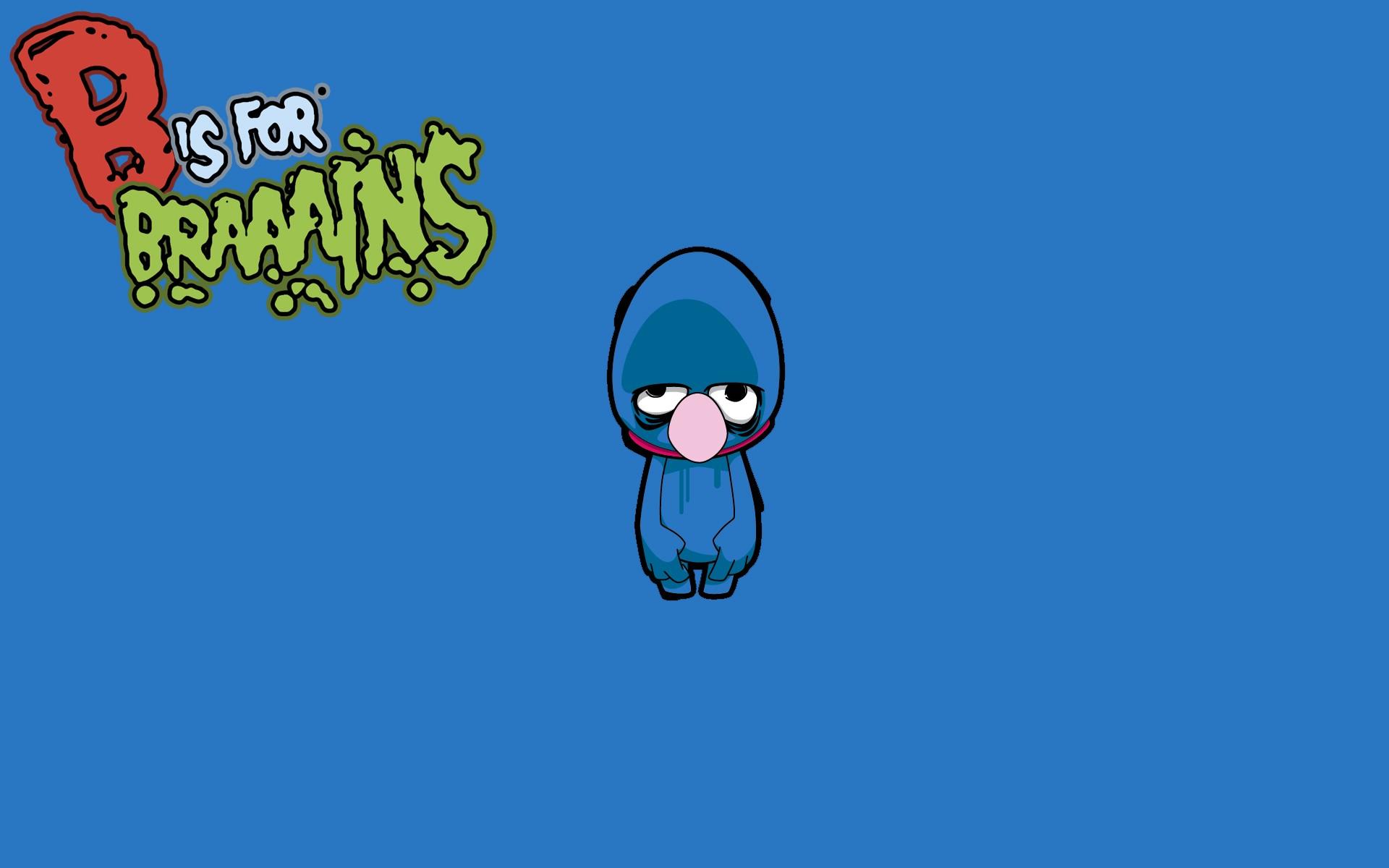 1920x1200 tv, Cartoons, Zombies, Brain, Sesame, Street, Grover Wallpaper HD / Desktop and Mobile Background