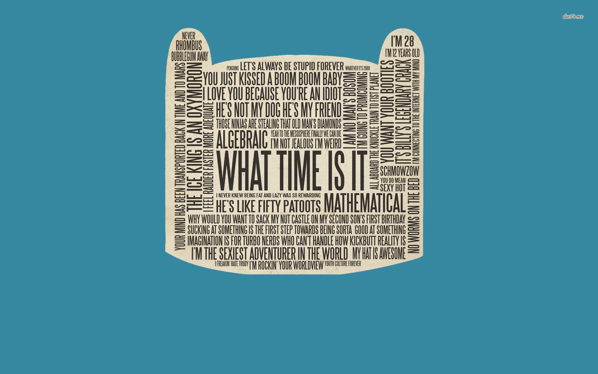 1920x1200 Adventure Time Desktop Background