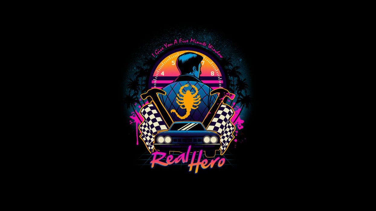 1244x700 Movies cars hammer drive palm trees Ryan Gosling racing drama scorpions hero Drive (movie) thriller wallpaperx1080