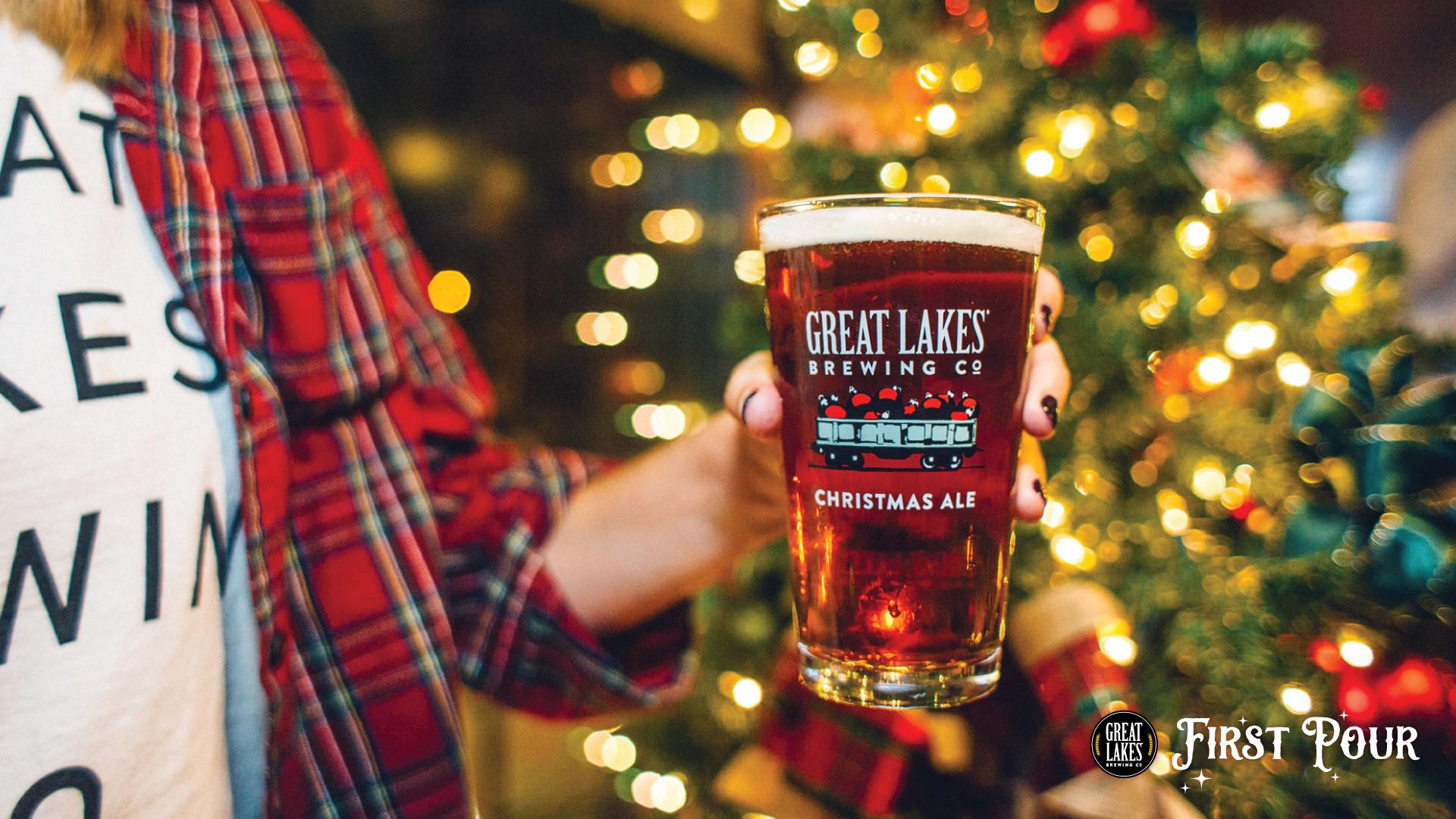 1920x1080 Christmas Ale Zoom Background. Great Lakes Brewing Company